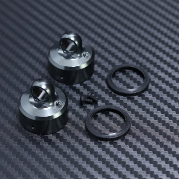 Vented Shock Cap with Emulsion Gasket 2pcs for Mayako MX8 (-22-25)